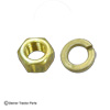 UW30223    Brass Manifold Nut and Lockwasher